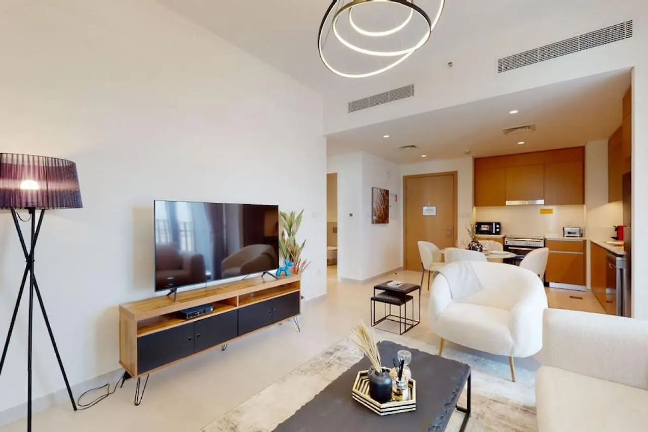 Daire Summer At Creek Beach - Sophisticated One Bedroom Dubai